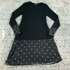 Nwot Riah Fashion long sleeve polka dot sweater dress
